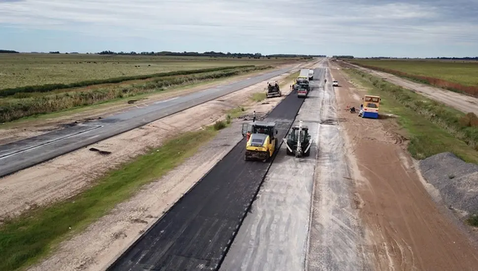 Carmen de Areco reclama por la continuidad de las obras en la RN 7
