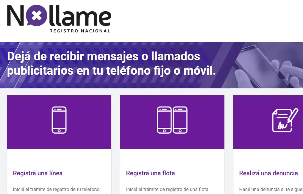 El Registro No Llame se renovó para hacer el trámite más ágil