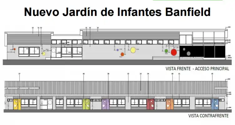 Anunciaron el llamado a licitación para construir el jardín de Banfield