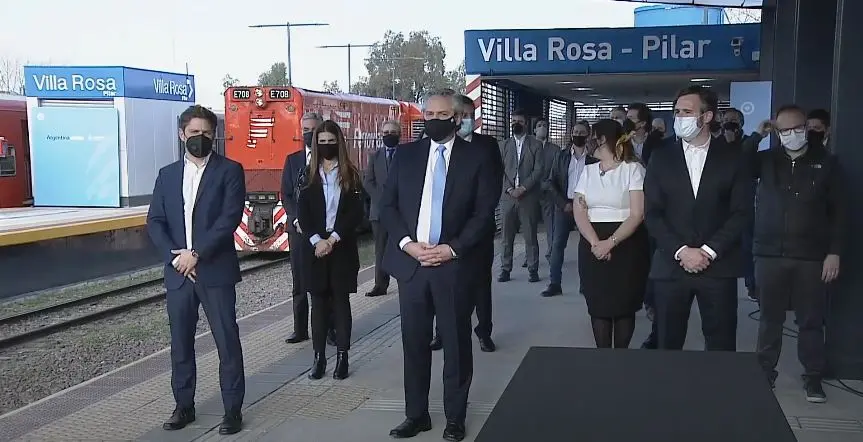 Anuncio del presidente de obras para Pilar y Tres de Febrero: Salió de Olivos y fue a estación Villa Rosa