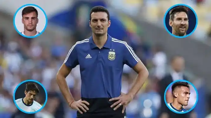 Messi, Tagliafico, Lautaro y Martínez Quarta, cuatro titulares de la Selección en duda