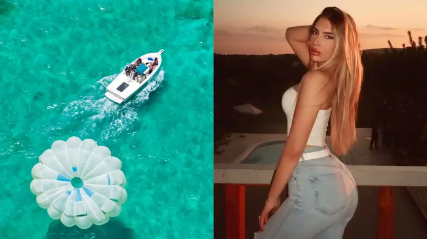 VIDEO | Trágica muerte: una joven de 19 años cayó durante un vuelo de parasailing tras un presunto ataque de pánico