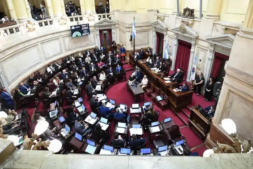 Sesión Senado de la Nación