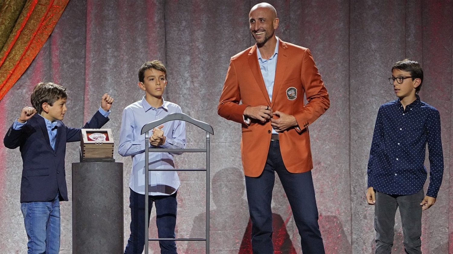 El gran "Manu" Ginóbili ingresó al Salón de la Fama de la NBA