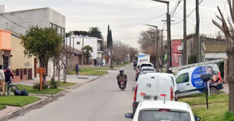 El lugar donde se produjo el hecho, en Quequén