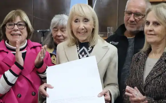 María Rosa Reissenweber fue declarada Ciudadana Ilustre de Concordia