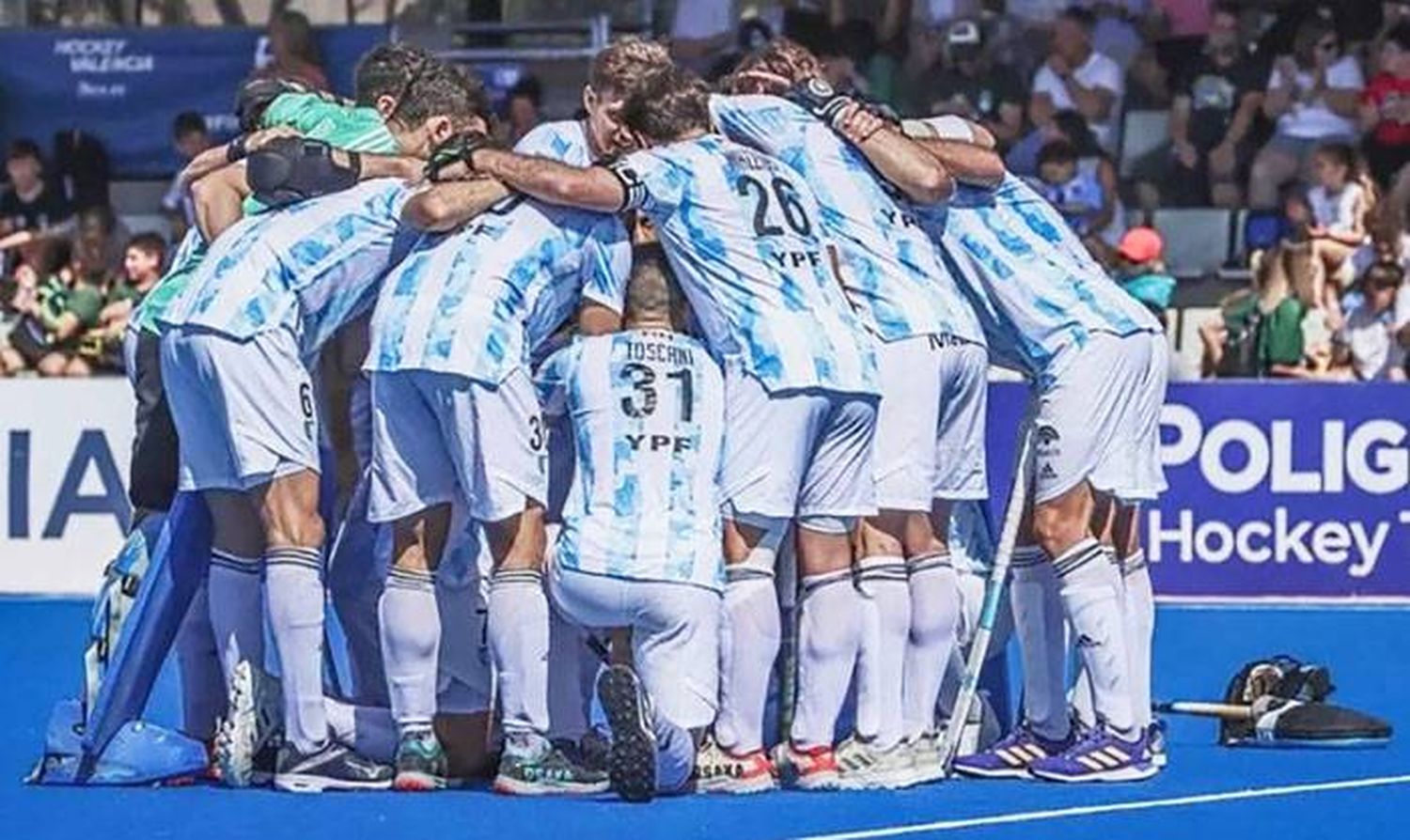 La Argentina goleó a Chile y buscará el  noveno puesto en el Mundial de la India