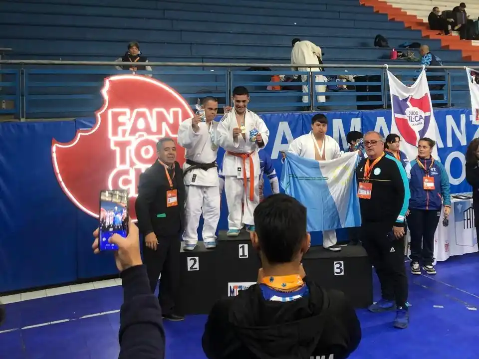 Joven formoseño Guillermo Valdovino fue subcampeón en el Open de Judo Inclusivo
