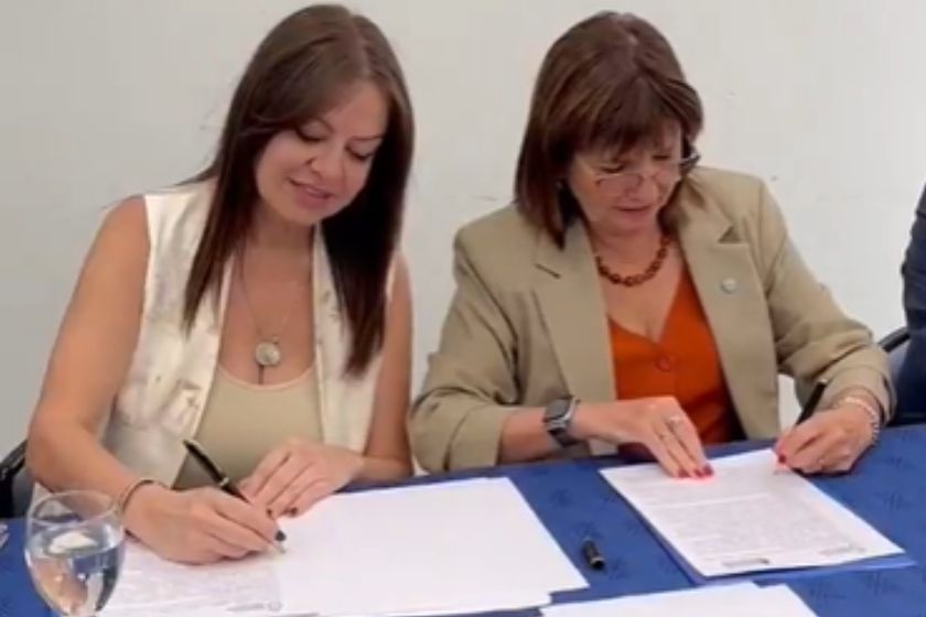 Sandra Pettovello y Patricia Bullrich.
