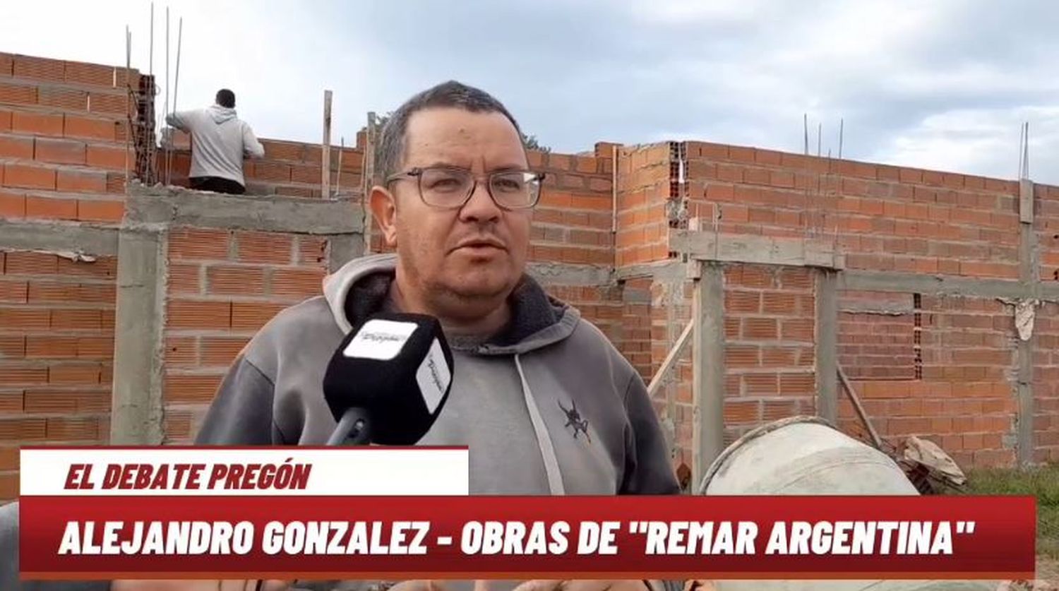 Alejandro González – Obra de “Remar Argentina”