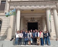 Una delegación de una importante región de Francia recorrió Tandil