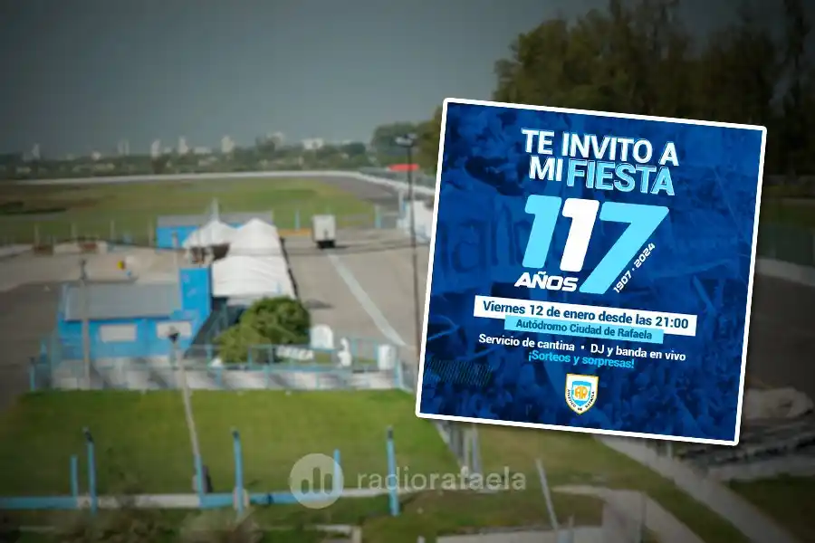 Atlético festejará sus 117 años en el Autódromo "Ciudad de Rafaela" a pura fiesta