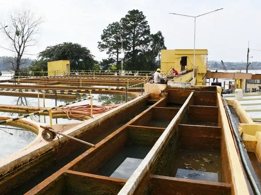 EDOS detendrá la producción de la planta potabilizadora por tareas de mantenimiento