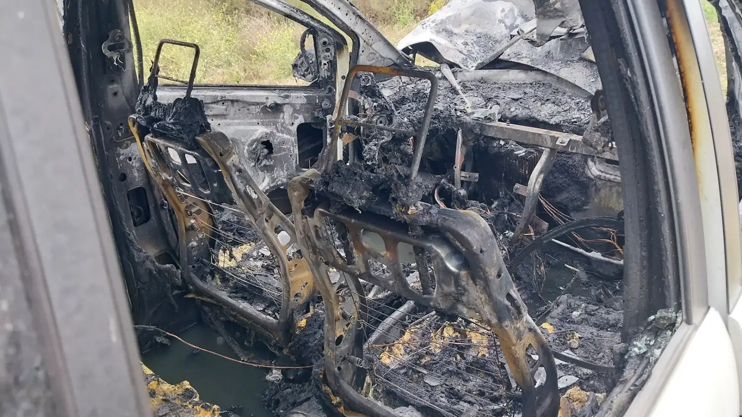 auto quemado