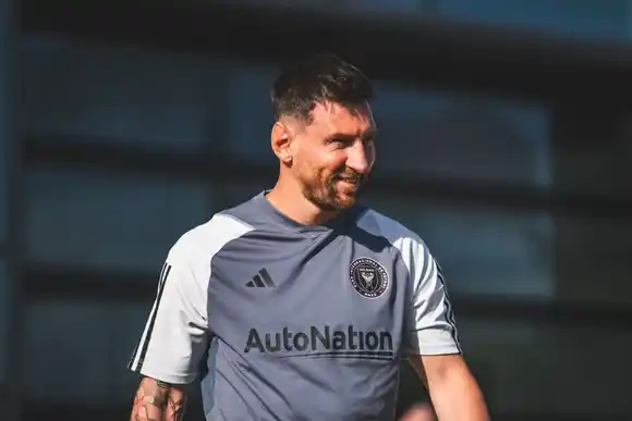 La imagen del día: el primer entrenamiento de Messi en Inter Miami
