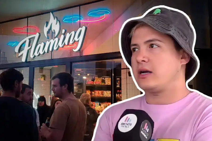 VIDEO | Se inauguró una nueva sucursal de Flaming: "Hay muchos clientes que lo pedían"