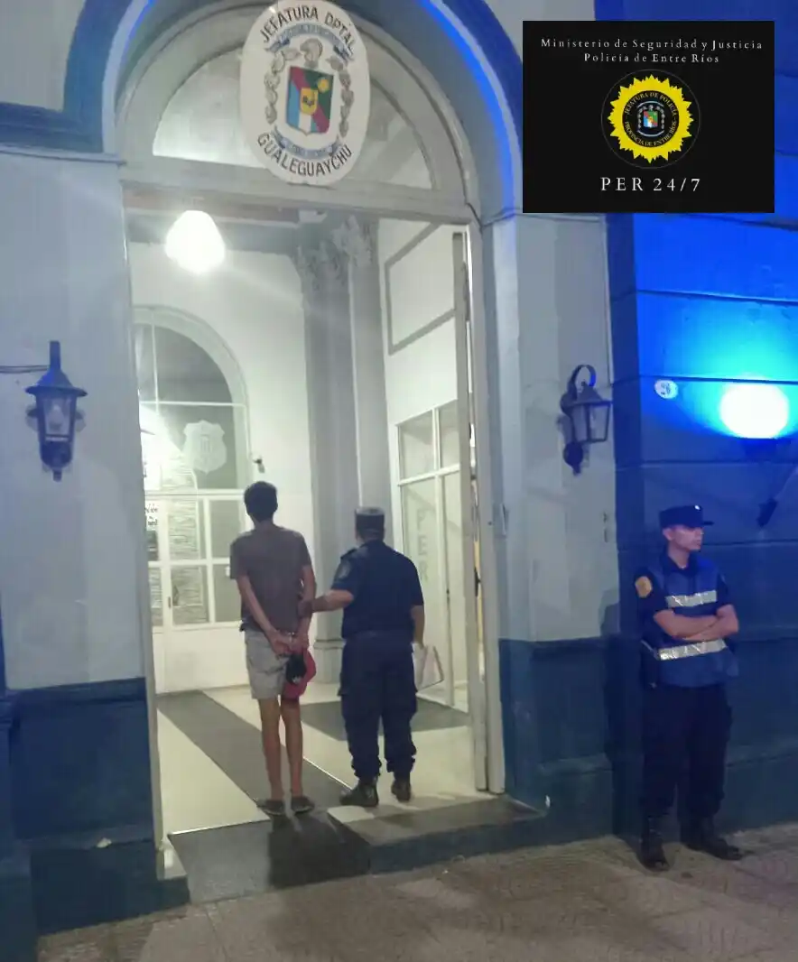 Intentó robar en la UNER y lo detuvieron