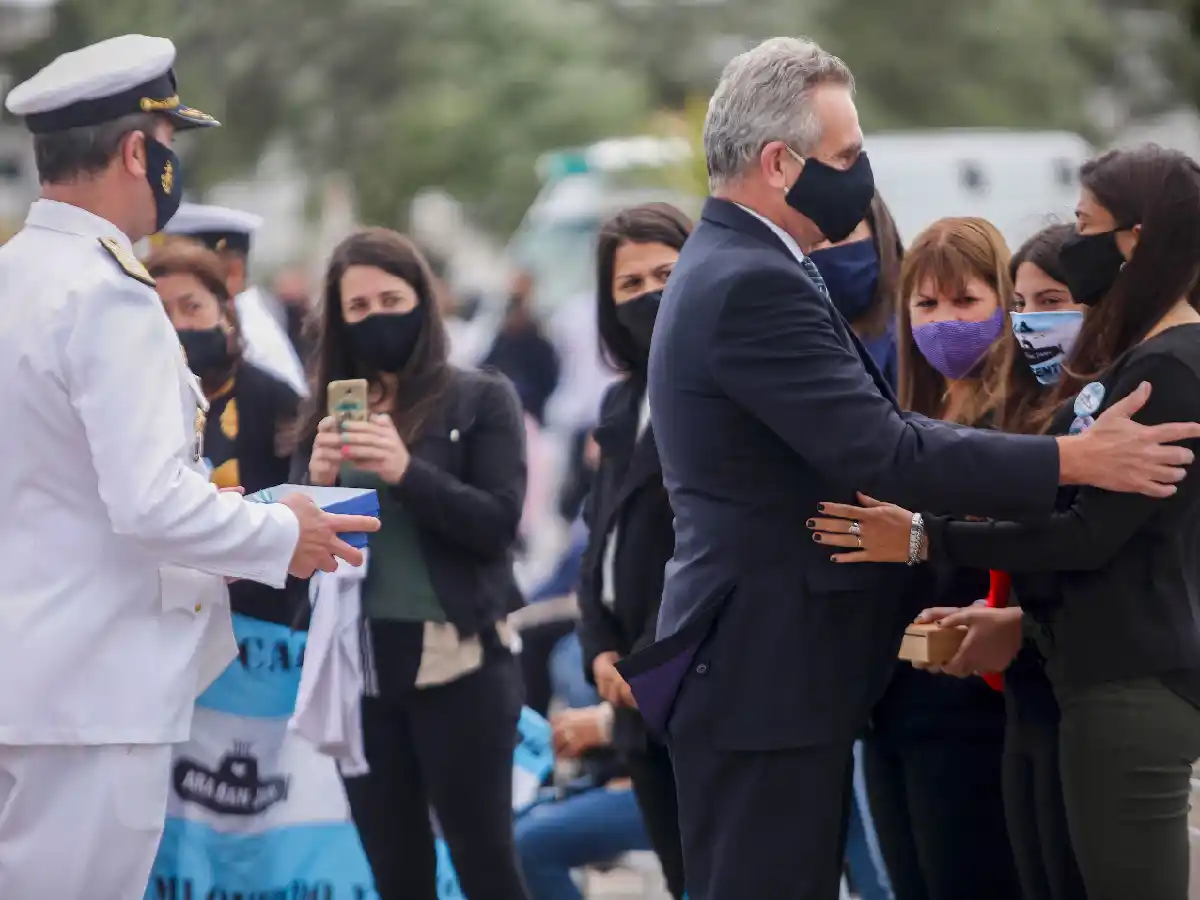 Homenajearon a los 44 tripulantes del ARA San Juan