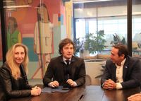 Milei llenó de elogios a Marcos Galperin y apuntó contra el kirchnerismo