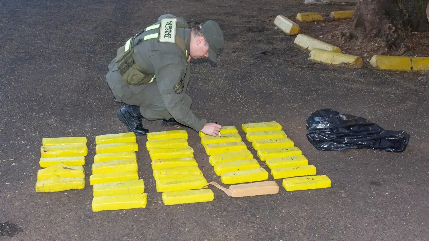 Gendarmería incautó 24 kilos de marihuana dentro de un contenedor de basura - 2