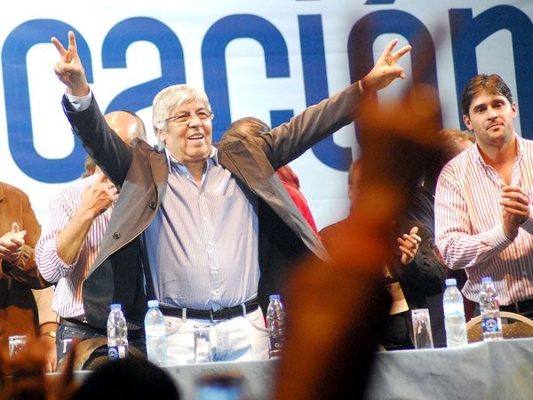 Elecciones 2013: Hugo Moyano lanzó su partido en el Luna Park