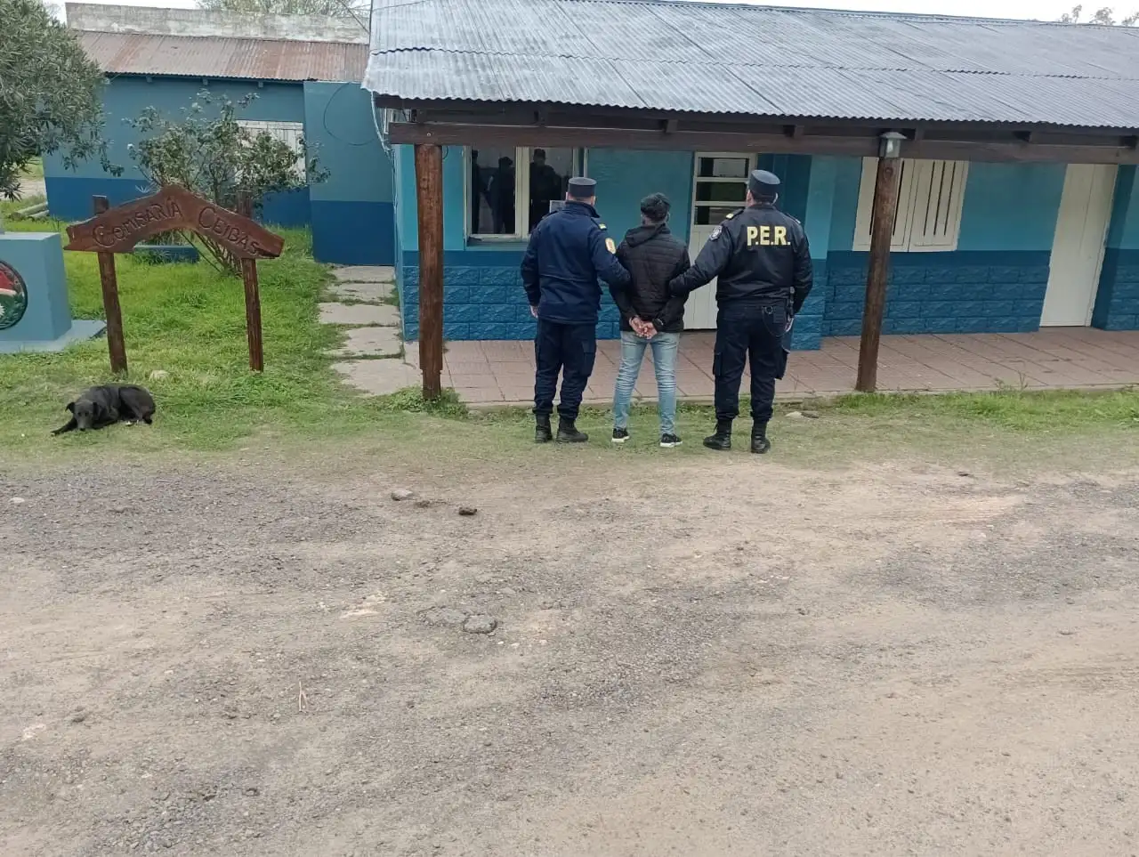 Ceibas: “Resistencia a la autoridad y secuestro de moto vehiculo”
