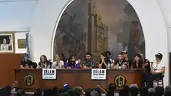 Desde el edificio de la CGT, los trabajadores de Télam rechazaron los retiros voluntarios y decidieron mantener los acampes