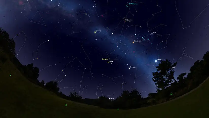 Si las nubes lo permiten, esta noche se verá la mejor lluvia de estrellas de 2018