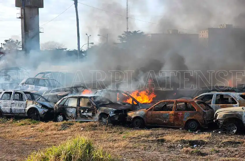 Incendio en el predio municipal: confirman que dos jóvenes iniciaron el fuego y quedaron detenidos