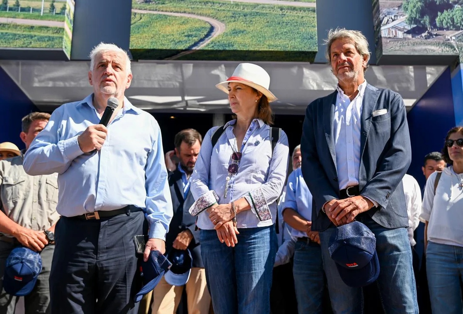 Mondino y su visita a la ExpoAgro 2024: "La siembra directa es Argentina, no hay discusión"