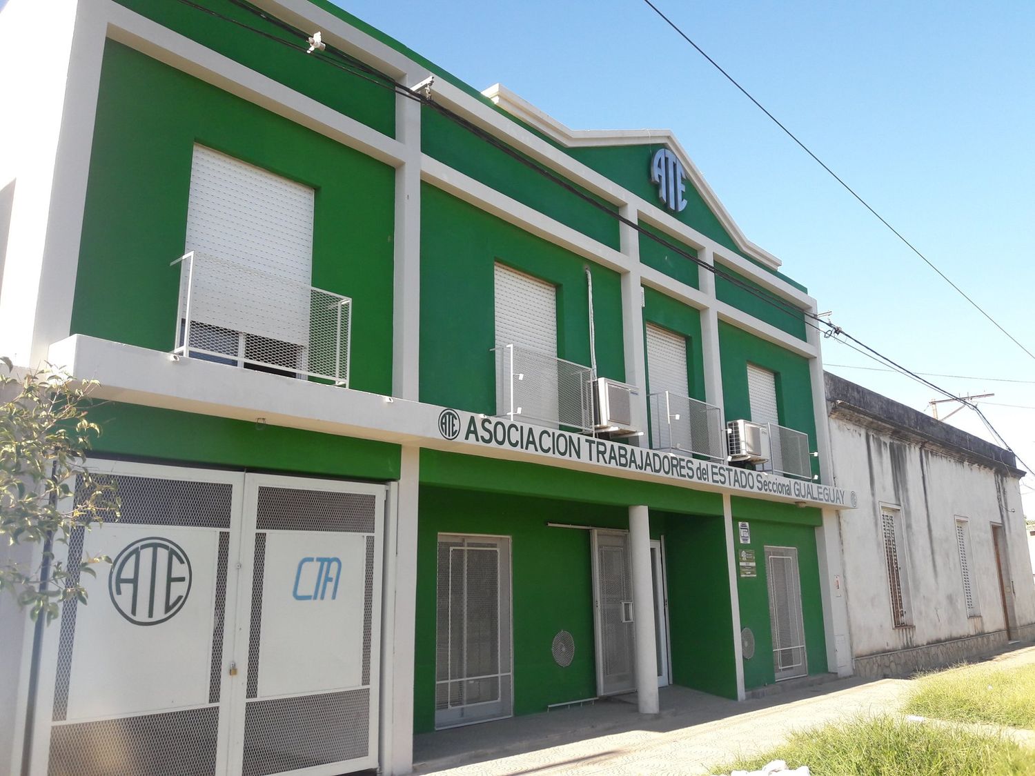 En Gualeguay y la provincia, trabajadores estatales ejecutaron un paro