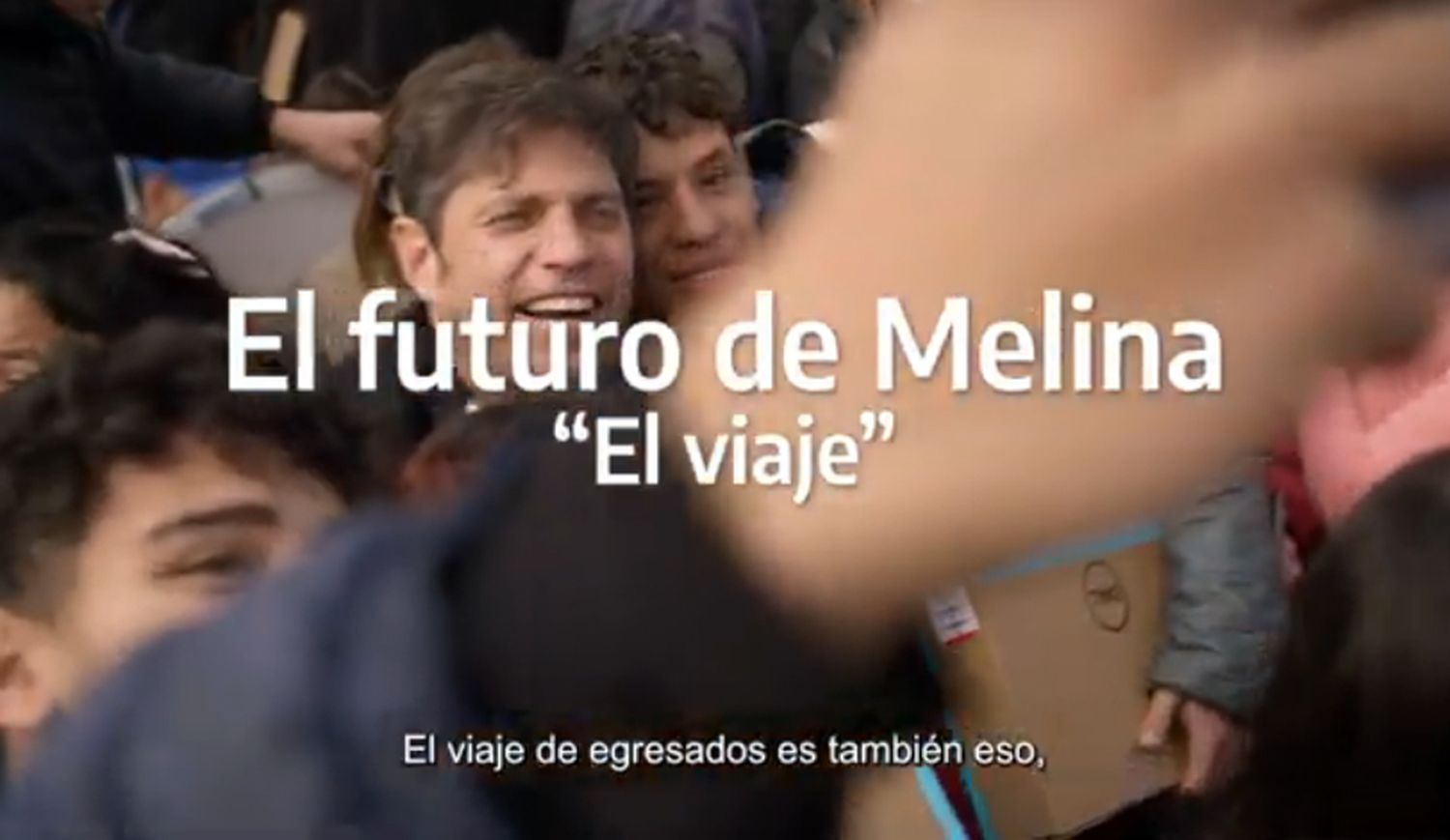 En el tramo final de la campaña, Kicillof lanzó un spot destinado a los jóvenes