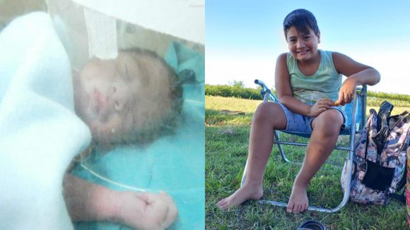 #NeoEnSanPedro: Eliel nació con 33 semanas y hoy tiene 9 años