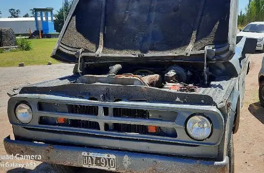 Camioneta secuestrada en la ruta 86 por irregularidades
