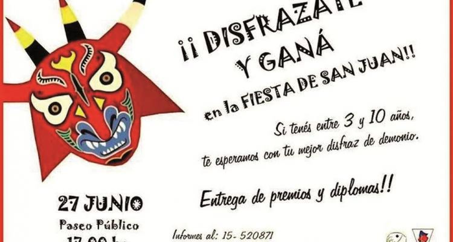 Todo listo para la fiesta de San Juan