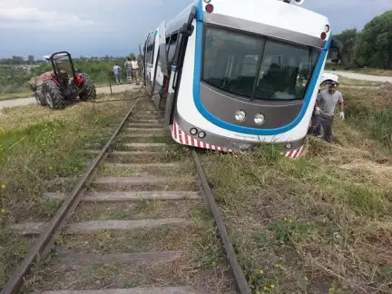 Descarriló el tren que une Paraná y Colonia Avellaneda
