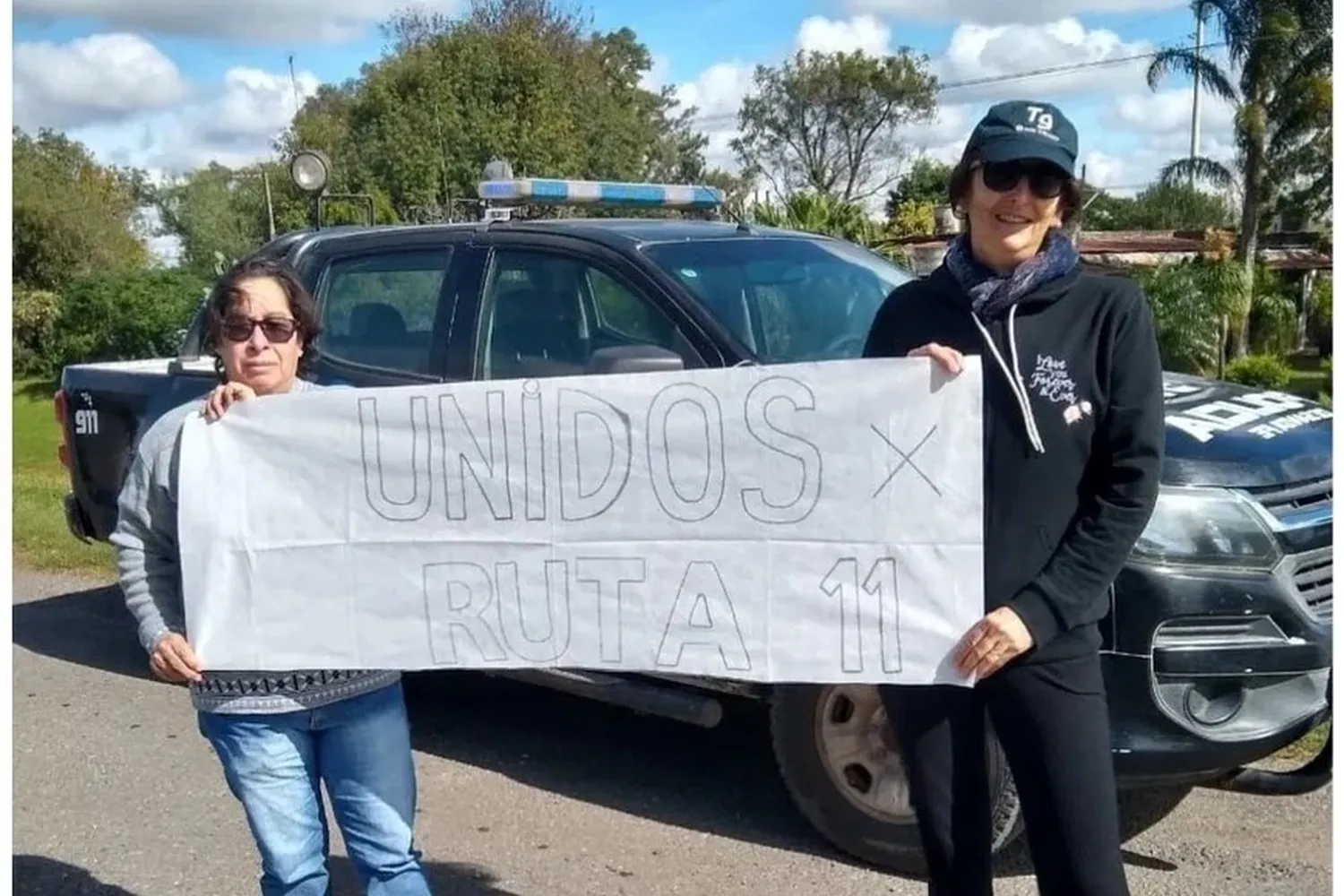 Unidos por la Ruta 11: pueblos y ciudades del norte santafesino reclamaron mejoras