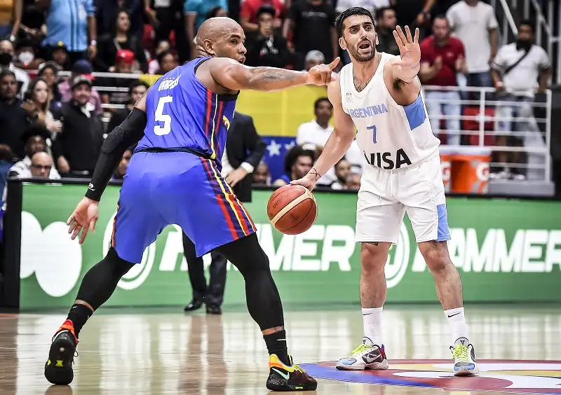 Con una gran reacción y de la mano de Campazzo, Argentina venció a Venezuela