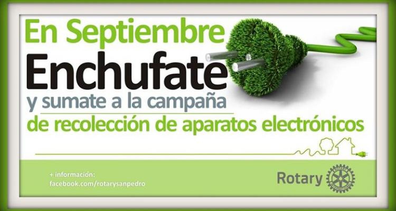 Presentan campaña “Enchufate San Pedro sin Basura Tecnológica”