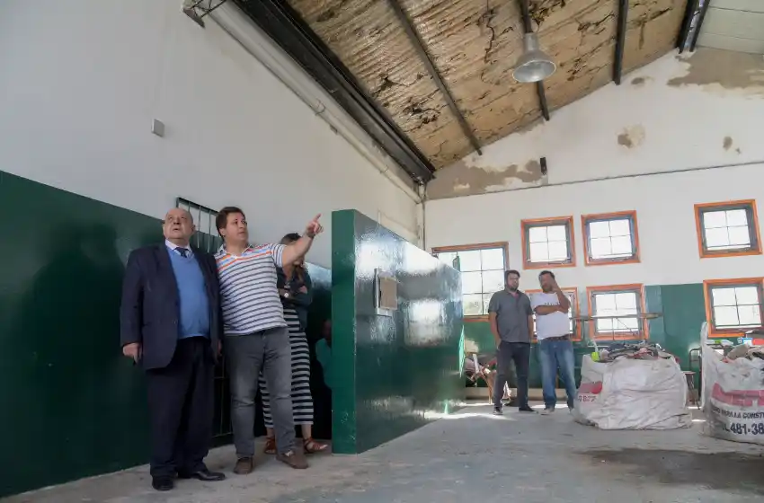 Continúan los trabajos de refacción en la Escuela Secundaria 58