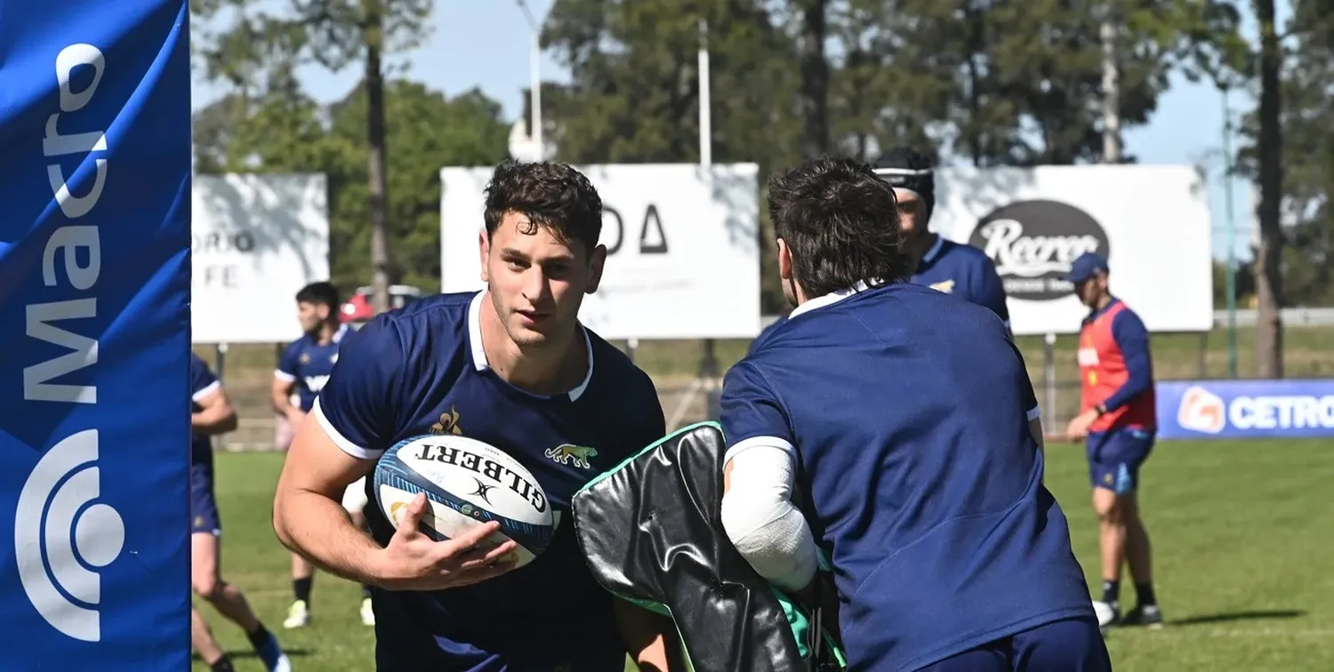 Los Pumas se entrenaron en CRAI este martes. Crédito: Flavio Raina