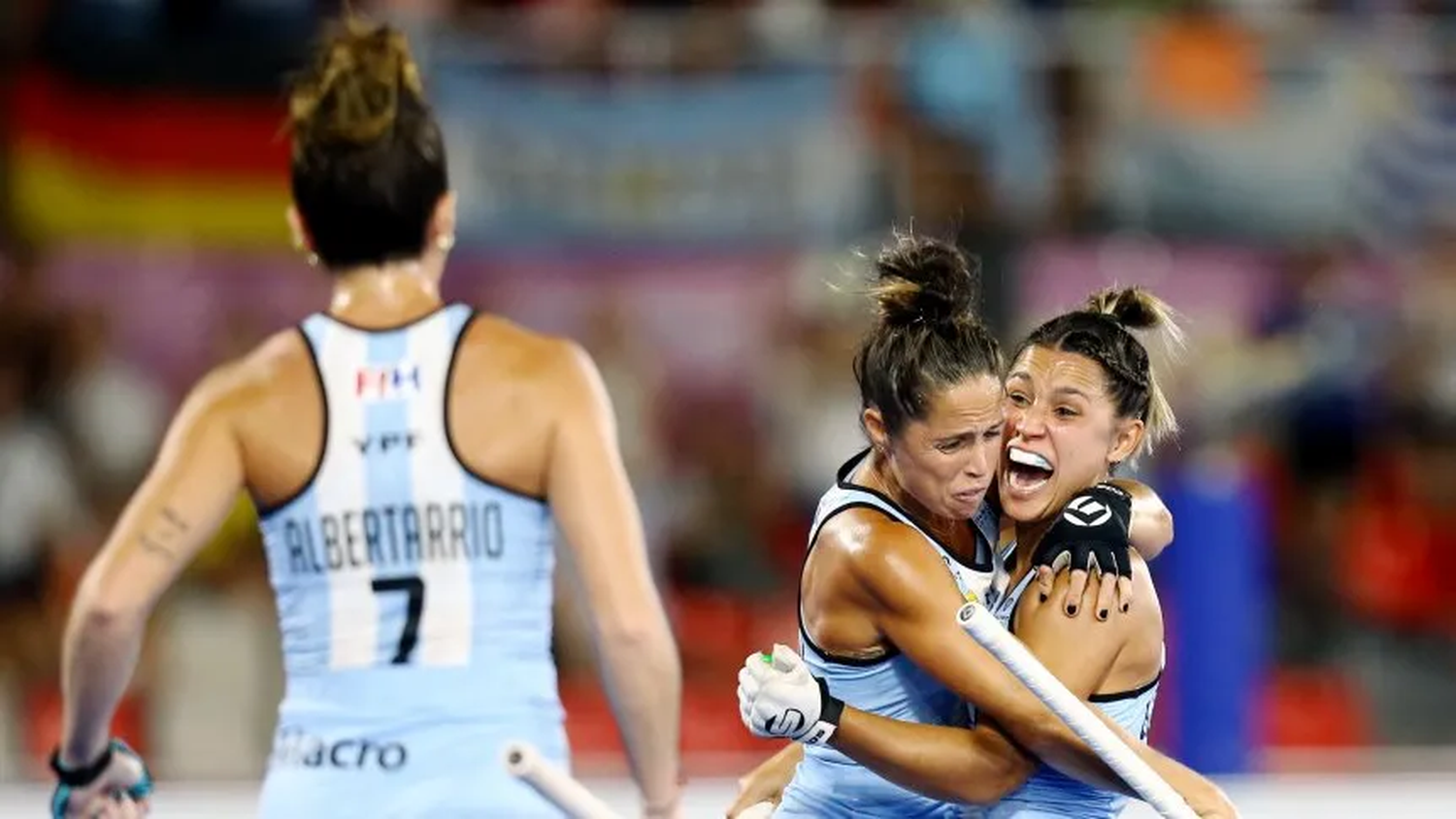 Las Leonas le ganaron a Alemania y son finalistas del Mundial