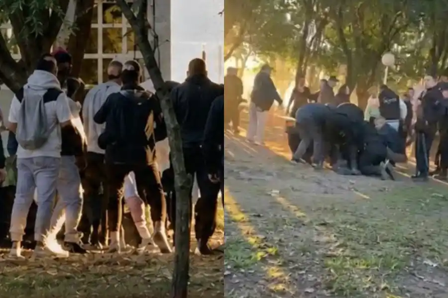 Dos detenidos por el ataque al policía tras un partido de la Liga Cañadense