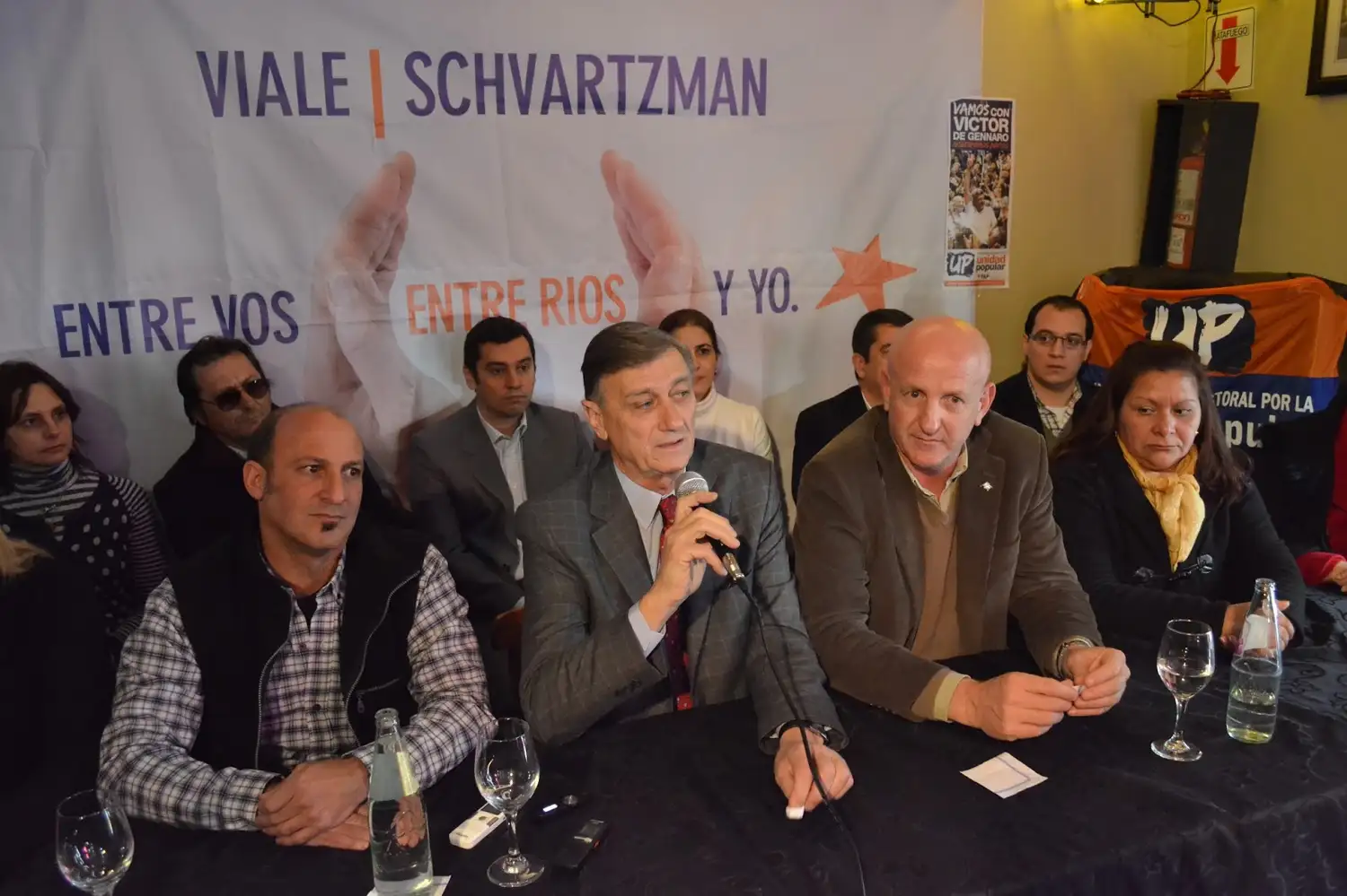 Viale y Haddad lanzan sus precandidaturas en Paraná 
