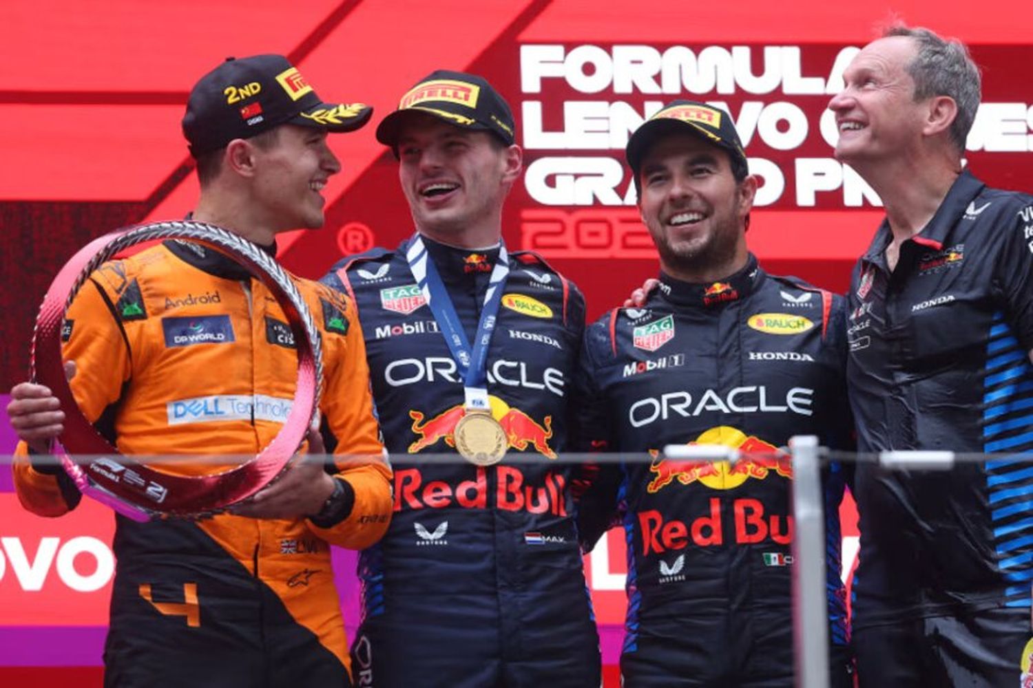 Verstappen dominó el GP de China