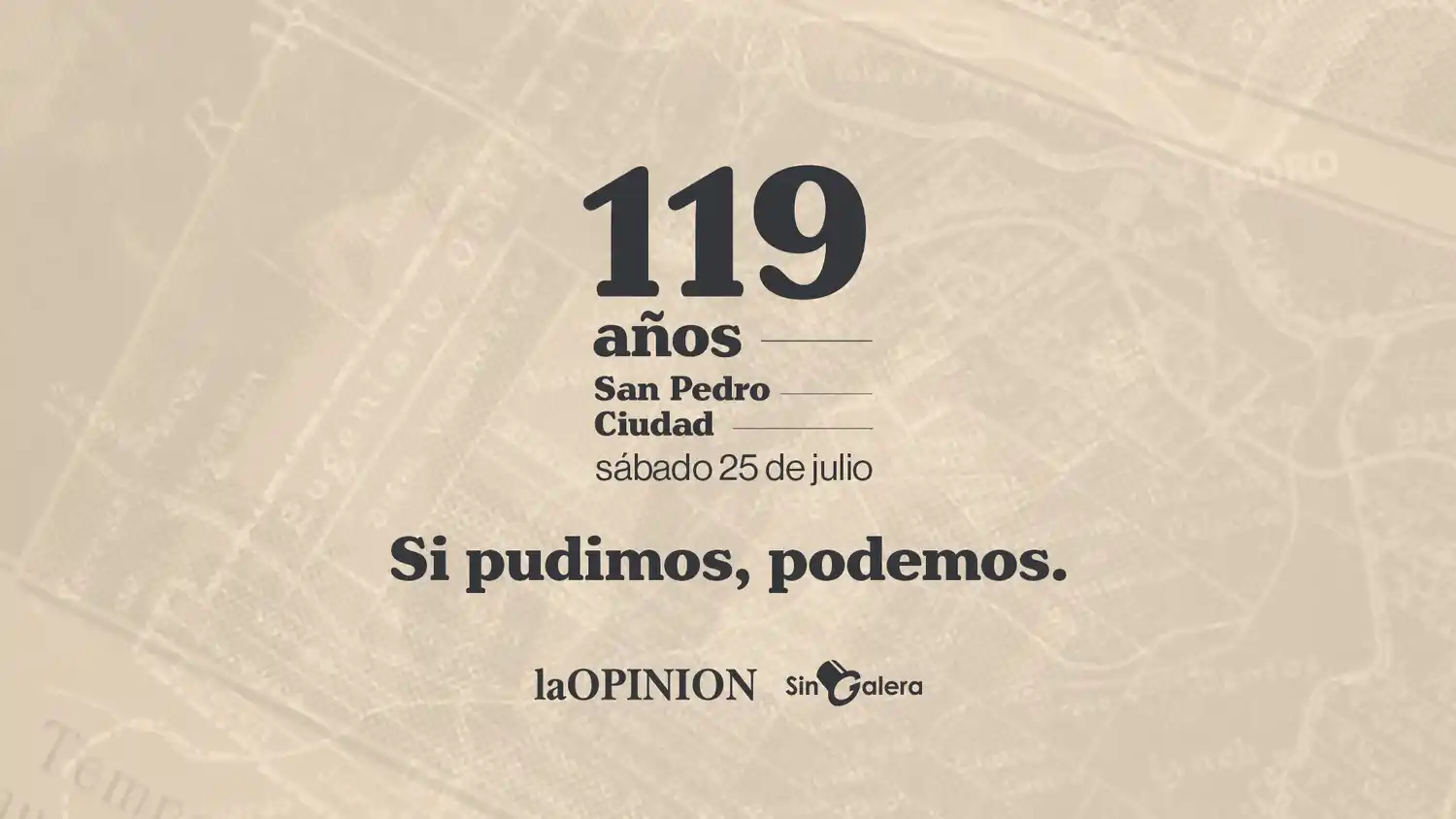 119 años ciudad si pudimos podemos programa especial