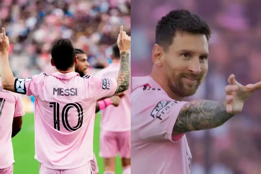 Festival de Messi en Miami: doblete, asistencia y festejo nuevo ante Atlanta United