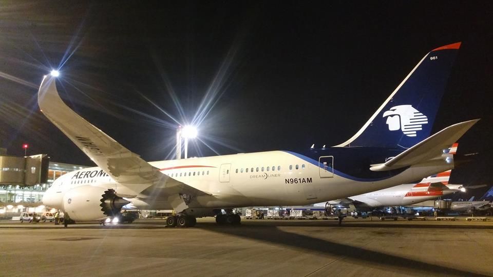 Aeromexico empezó a utilizar el 787 en su ruta a Buenos Aires