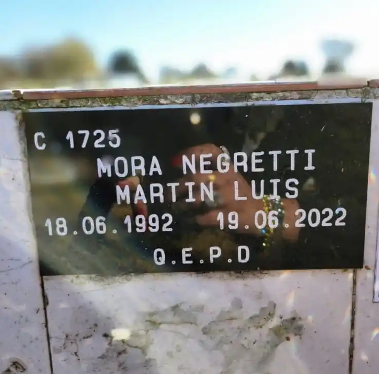 Martín Mora Negretti fue asesinado el 19 de junio de 2022.