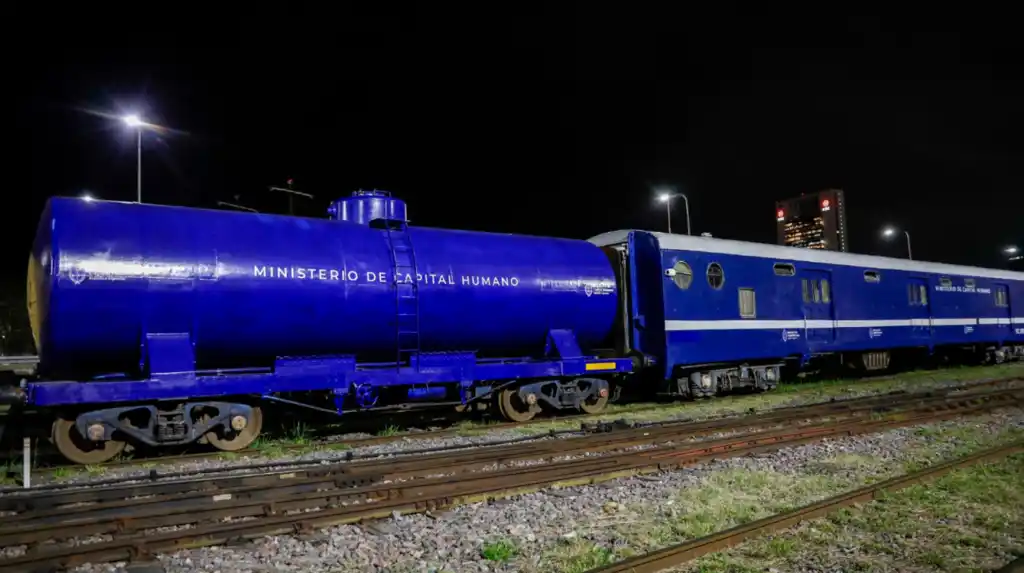 El tren de capital humano llega a Rafaela